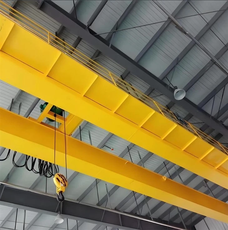 Double Girder Electric Overhead Bridge Crane For Workshop factory