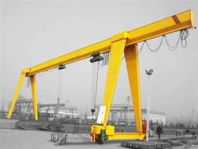 Portalkran med kjettingtalje