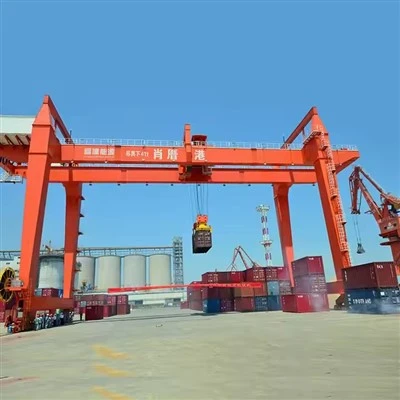 Ship Shore Harbor Container Lifting Crane