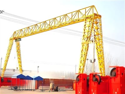 Trussed portalkran